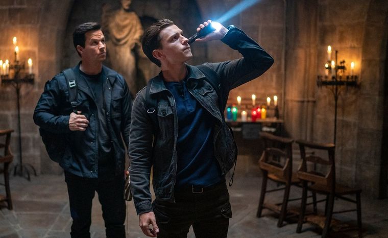 Holland y Wahlberg en Uncharted