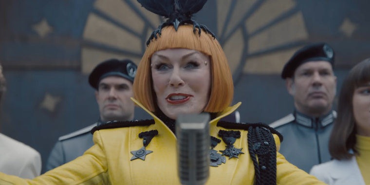 Glenn Close luce irreconocible en la nueva entrega de Los juegos del hambre Glenn Close luce irreconocible en la nueva entrega de Los juegos del hambre