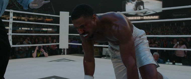 Michael B. Jordan en la tercera entrega de Creed.