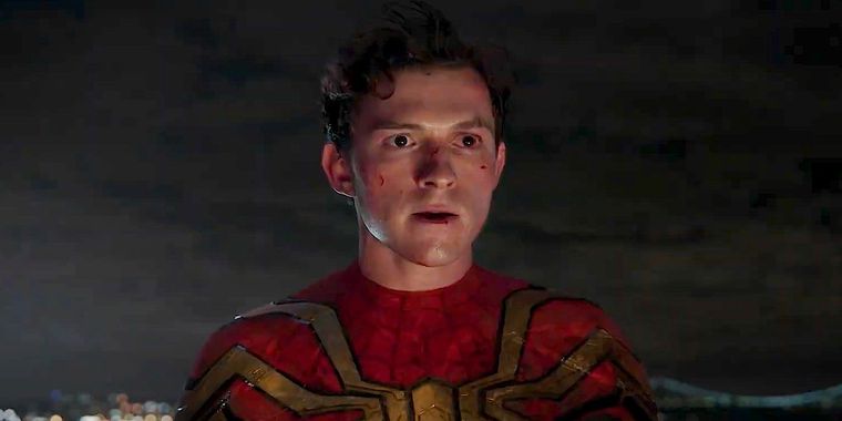 Tom Holland como Spider-Man