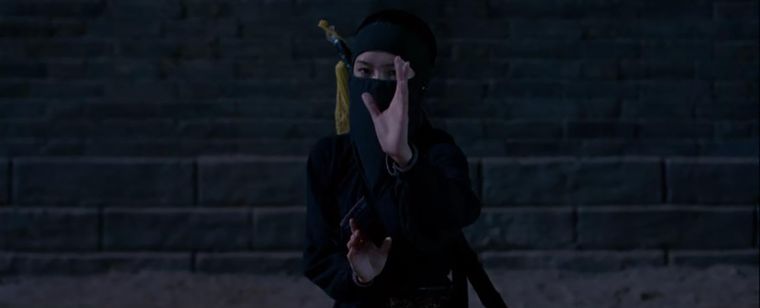 Zhang Ziyi como Jen Yu, uno de los personajes de peso en la historia. Zhang Ziyi como Jen Yu, uno de los personajes de peso en la historia.