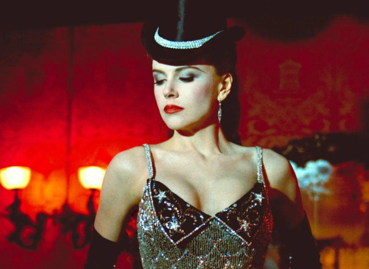 Nicole Kidman tuvo una de las mejores actuaciones de su carrera en Moulin Rouge.