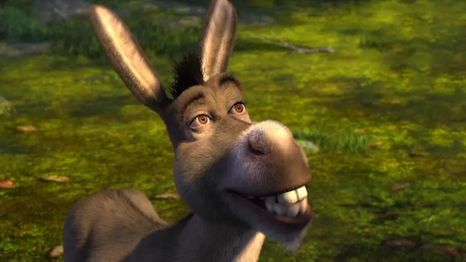 La voz de Burro en español no parece estar asegurada