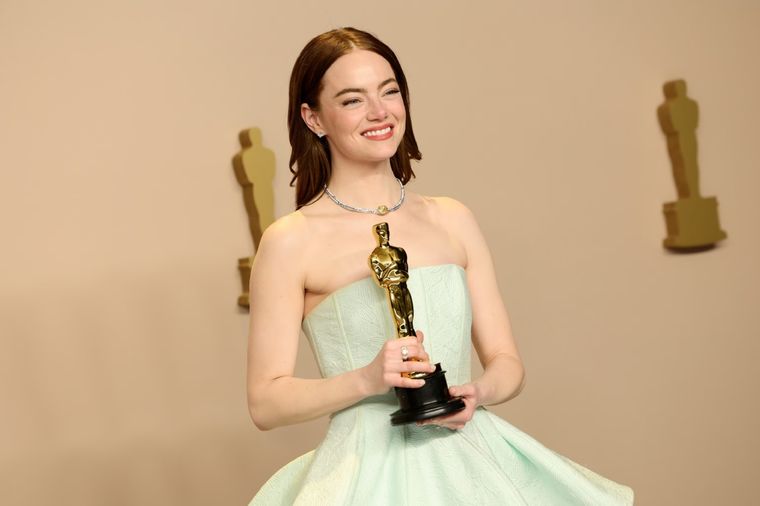 Emma Stone en los Oscar.