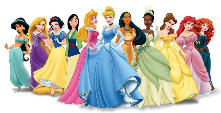 A lo largo de los años Disney ha creado historias maravillosas protagonizadas por princesas.