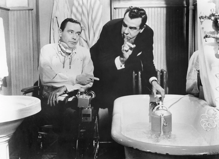 Jack Lemmon y Walter Matthau protagonizan The Fortune Cookie. Jack Lemmon y Walter Matthau protagonizan The Fortune Cookie.