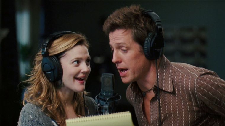Drew Barrymore y Hugh Grant hicieron una comedia romántica juntos en 2007