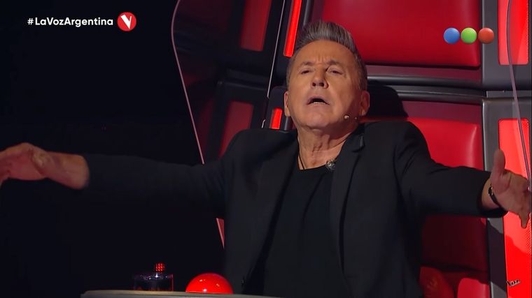Ricardo Montaner quedó sorprendido con la interpretación de uno de sus éxitos.