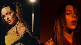 ?lo vas a olvidar?: rosalia y billie eilish publicaron su nueva cancion