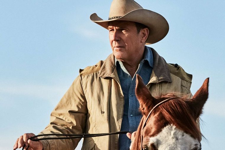 Kevin Costner en Yellowstone.