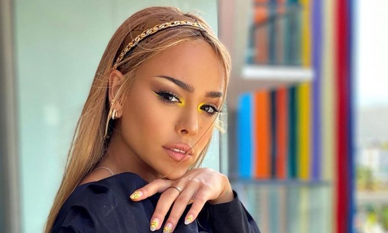 Danna Paola volvió a subir una foto osada a su cuenta de Instagram