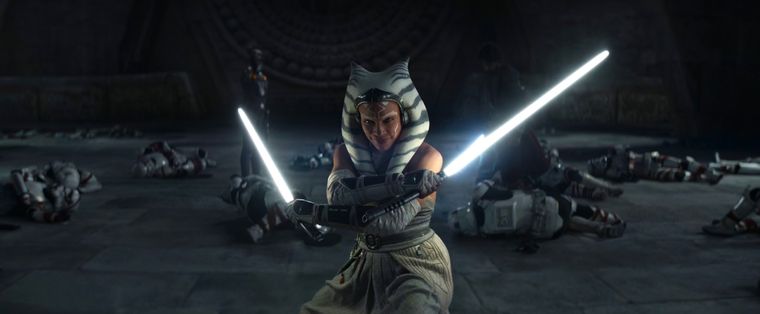 Ahsoka, la nueva serie de Star Wars, en el Top 10