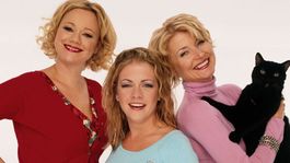 Caroline Rhea, Melissa Joan Hart y Beth Broderick protagonizaron Sabrina, la bruja adolescente.