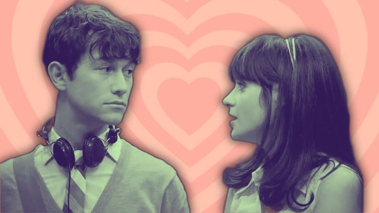 Joseph Gordon-Levitt y Zooey Deschanel protagonizan la comedia romántica indie, 500 días con ella.