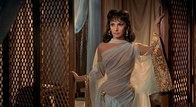 Gina Lollobrigida, un ícono del cine clásico.&nbsp;
