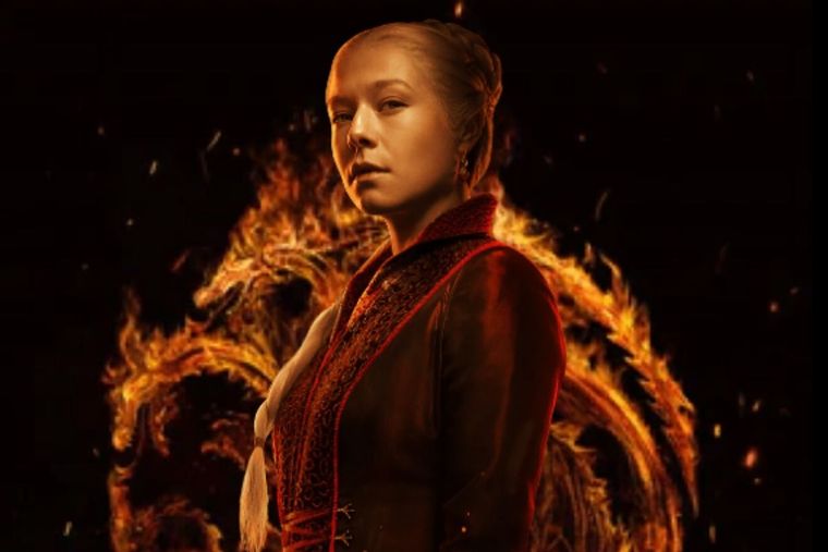 Emma DArcy como Rhaenyra Targaryen