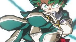 Deku se prepara para una de sus batallas más grandes.