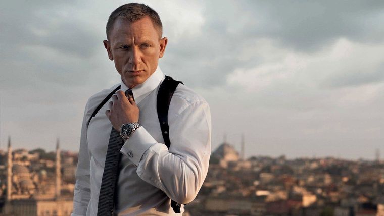 Daniel Craig, el quinto James Bond del cine.