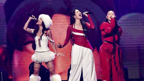 Ejae, Audrey Nuna y Rei Ami de Las guerreras K-Pop cantarán en los premios Oscar. Ejae, Audrey Nuna y Rei Ami de Las guerreras K-Pop cantarán en los premios Oscar.