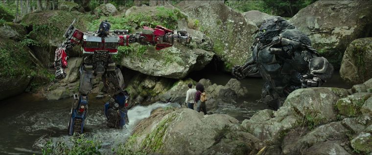 El primer encuentro entre Optimus