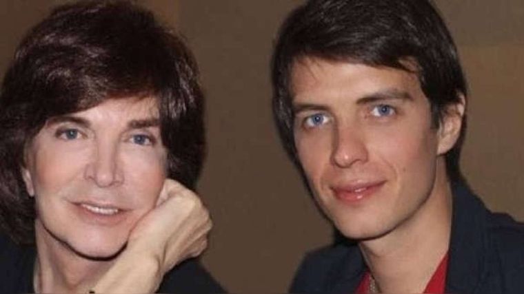 Camilo Sesto junto a su hijo, Camilo Blanes