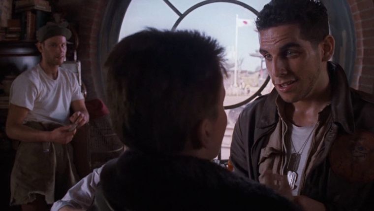 Ben Stiller también aparece en El imperio del sol. Ben Stiller también aparece en El imperio del sol.