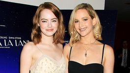 Jennifer Lawrence y Emma Stone comparten una amistad de años.