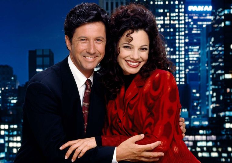 Charles Shaughnessy y Fran Drescher