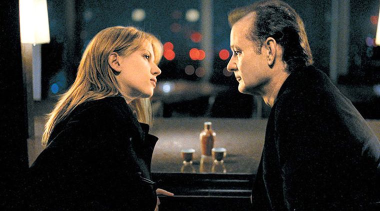 Scarlett Johansson y Bill Murray en Perdidos en Tokio. Scarlett Johansson y Bill Murray en Perdidos en Tokio.