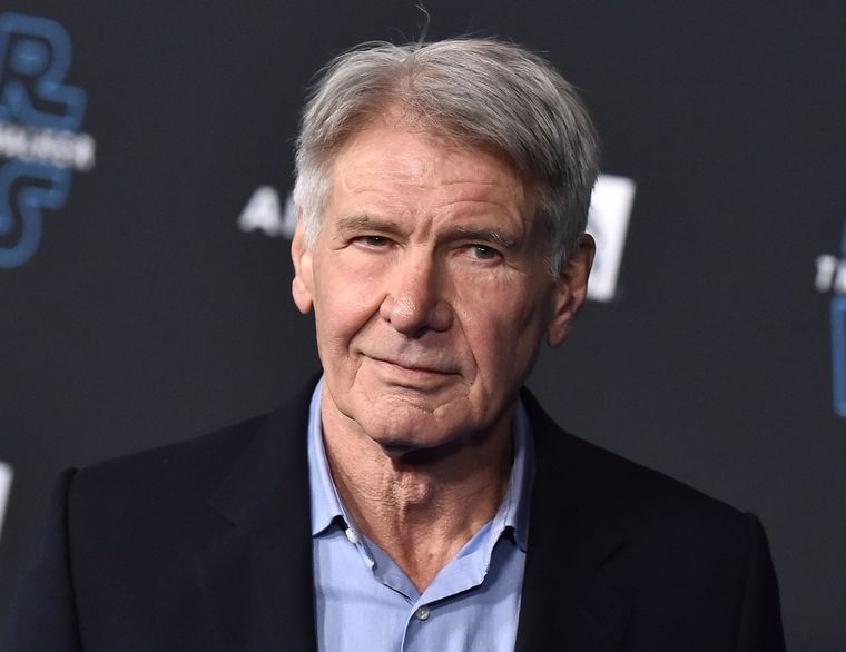 Harrison Ford es un famoso actor estadounidense de cine y televisión.
