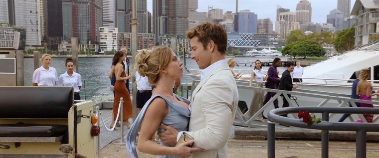 Sydney Sweeney y Glen Powell en Anyone but You