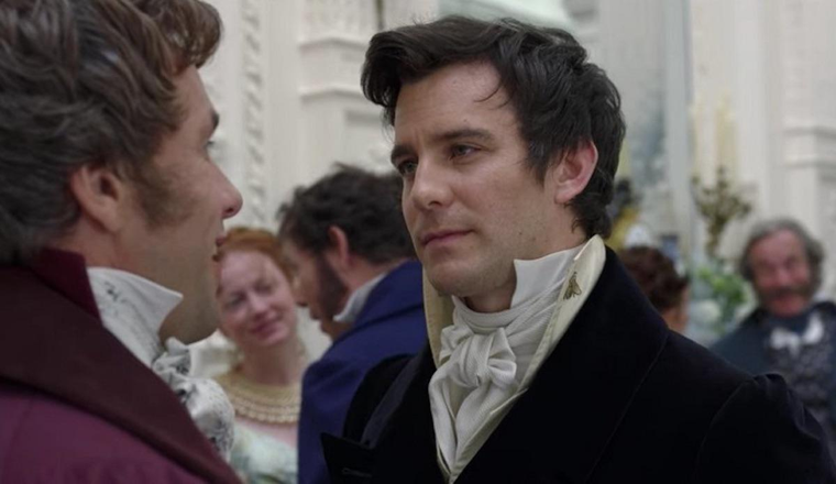 Benedict mantiene una conversación con Henry Granville. Benedict mantiene una conversación con Henry Granville. 