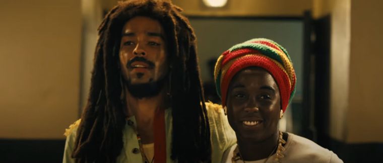 Bob y Rita en la biopic del rey del reggae