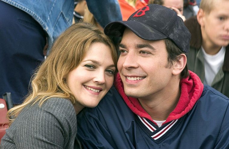 Drew Barrymore y Jimmy Fallon en Fever Pitch