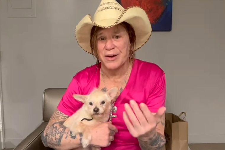 Mickey Rourke atraviesa un mal momento.&nbsp;