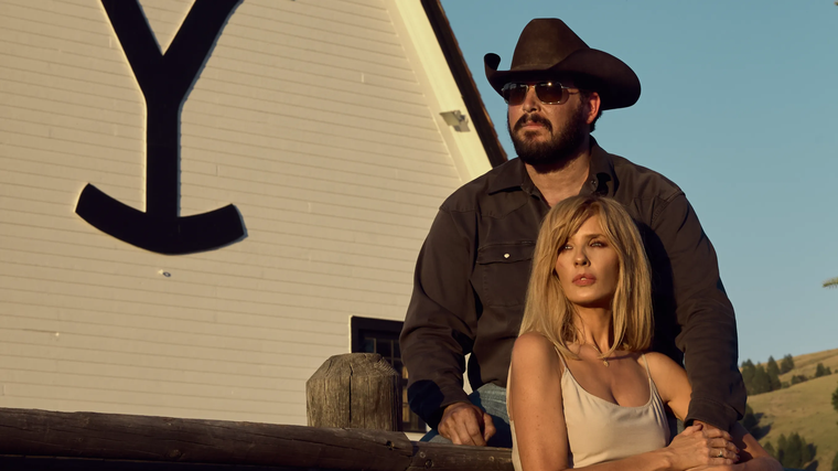 Cole Hauser y Kelly Reilly le dan vida a Rip y Beth. Cole Hauser y Kelly Reilly le dan vida a Rip y Beth.