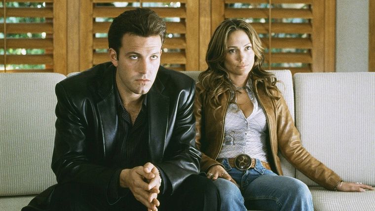 Ben y Jlo en la olvidable Gigli.