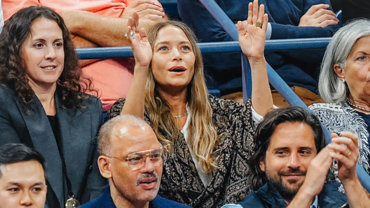 Mary-Kate Olsen en el US Open Mary-Kate Olsen en el US Open