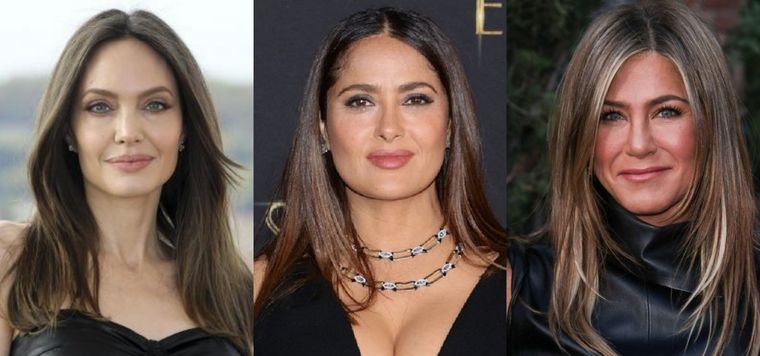 Angelina Jolie, Salma Hayek y Jennifer Aniston