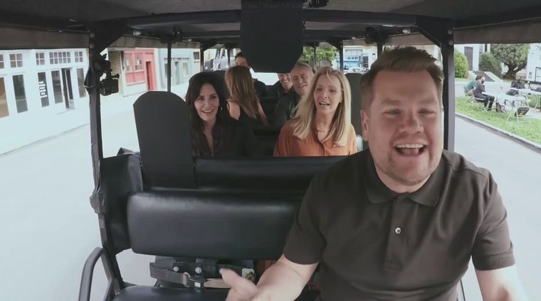 Friends y James Corden la mejor combinación
