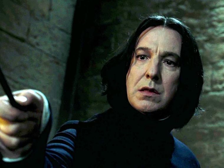 Alan Rickman como Snape