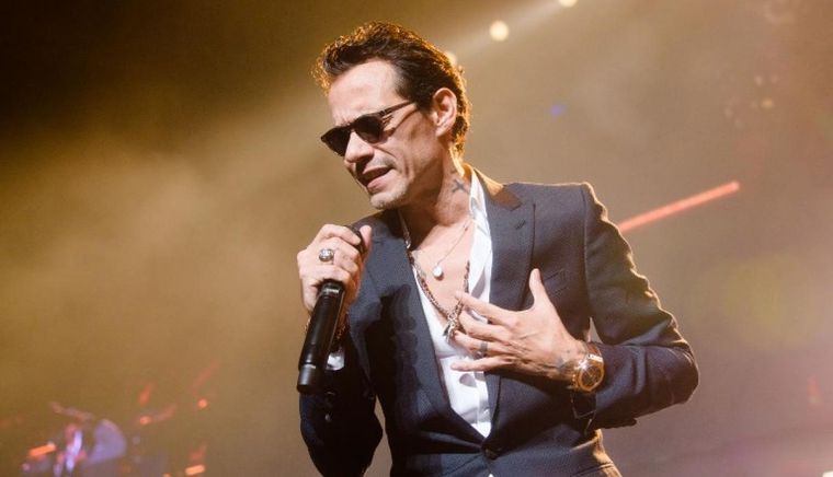 Marc Anthony liberó en su cuenta de YouTube el concierto que no pudo verse el sábado