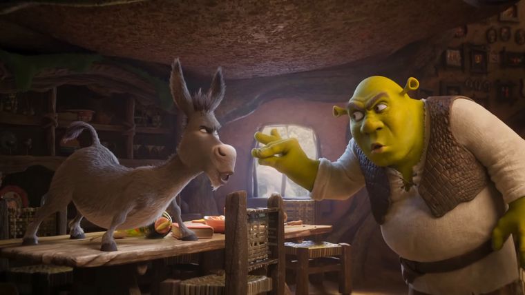 ¡Las peleas de Shrek y Burro regresan! ¡Las peleas de Shrek y Burro regresan!