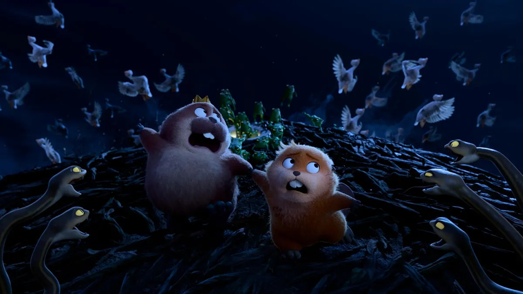 La animación de Hoppers es bastante particular. La animación de Hoppers es bastante particular. 
