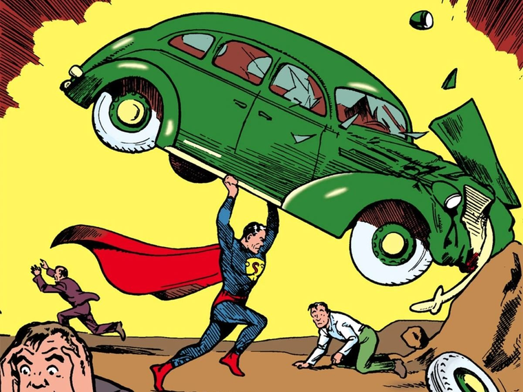 Superman fue creado por el escritor estadounidense Jerry Siegel y el artista canadiense Joe Shuster en 1938. Superman fue creado por el escritor estadounidense Jerry Siegel y el artista canadiense Joe Shuster en 1938.