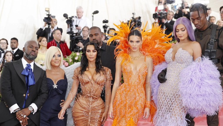 El clan Kardashian, uno de los más esperados en la Met Gala.