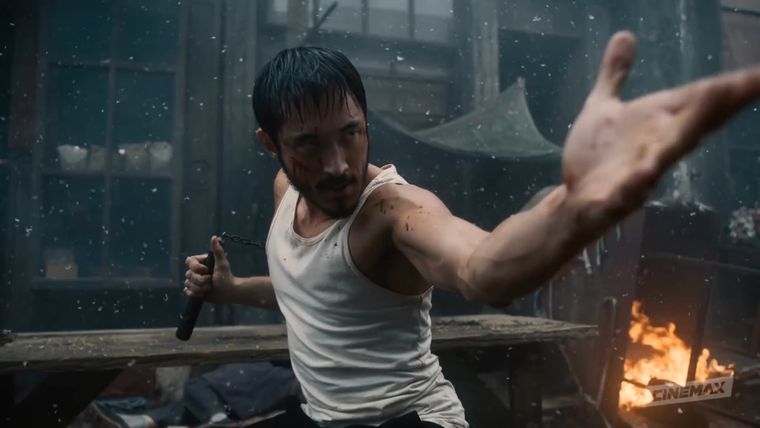 Andrew Koji protagoniza Warrior (2019).