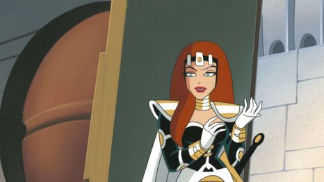 Maxima, la villana que veremos en Man of Tomorrow, en su versión de Superman, la serie animada.