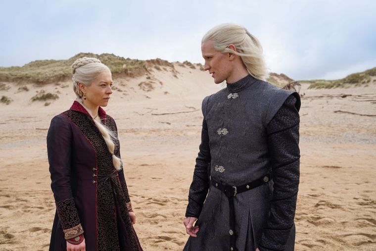 Los hermanos Daemon y Rhaenyra se roban toda la atención