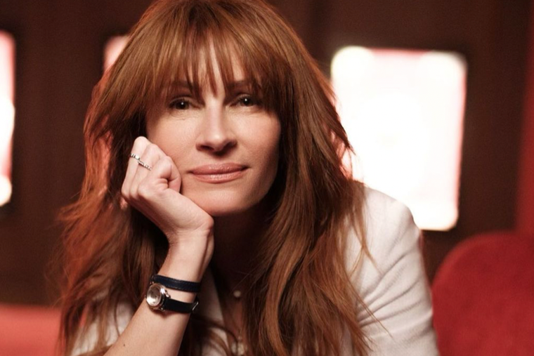 Julia Roberts compartió una foto inédita de sus hijos.